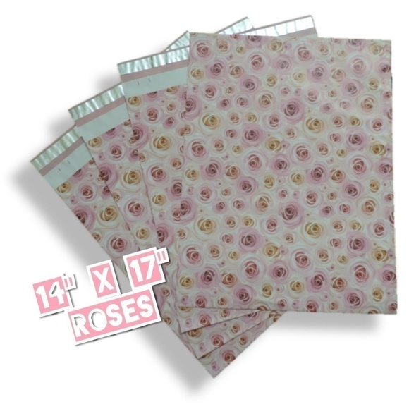 Other - 50 Roses Poly Mailers 14x17